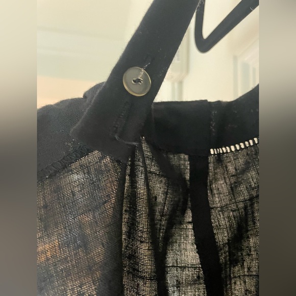 Rare Vintage Linen Square Neck Slip Dress - Picture 7 of 7